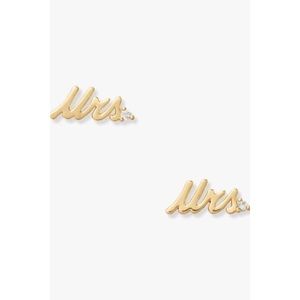 Mrs Stud Earrings Kate Spade